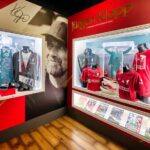 liverpool-fc-legends-tour-museum An exhibit dedicated to Jürgen Klopp in the Liverpool FC Museum.
